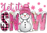Let it Snow (Pink)